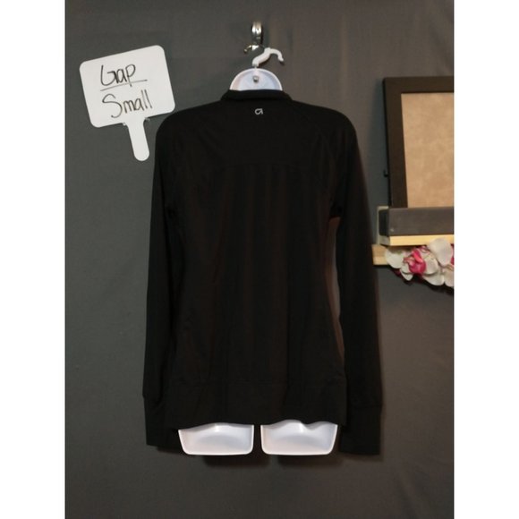 Gap Fit black athletic jacket size small - Picture 3 of 4